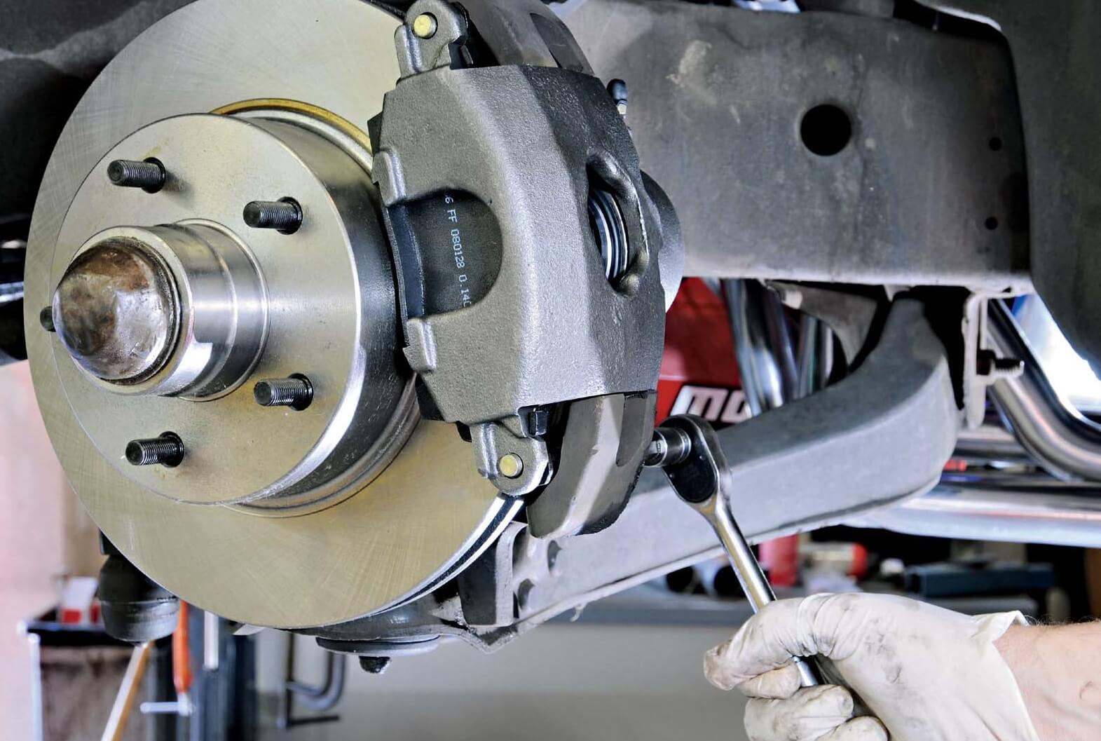 Mercedes brakes repair #4