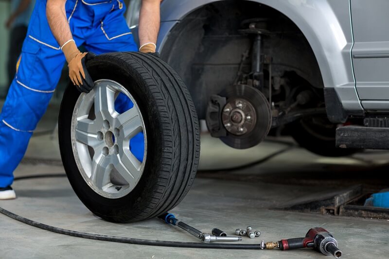 Tire Rotation Automotive Service in Plano Texas