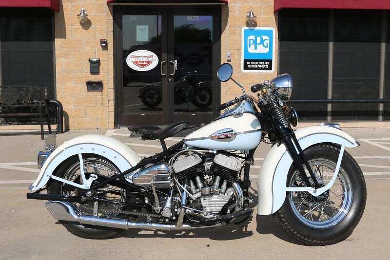 Vintage Harley Davidson Custom Paint Restoration Service Dallas Plano Richardson Allen McKinney Texas